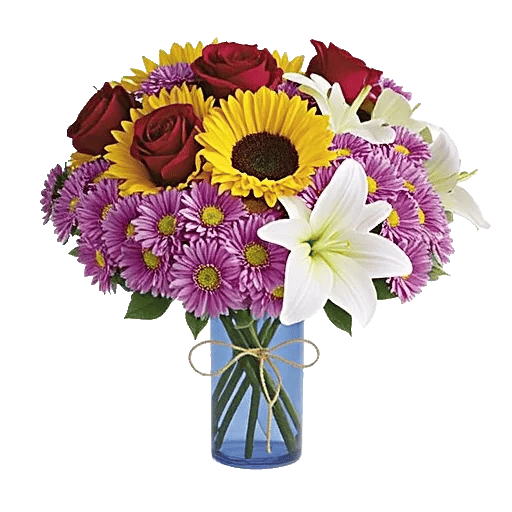 Crimson Blossom Harmony