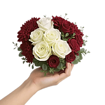 Crimson Blossom Harmony