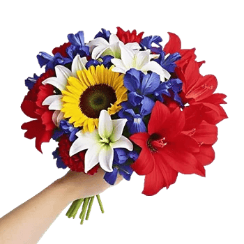 Golden Sunflower Bouquet