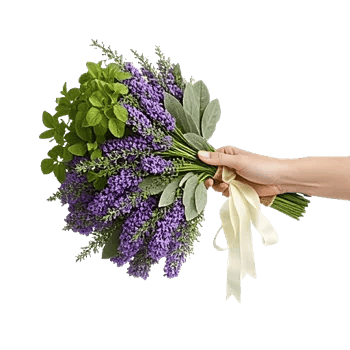 Rosemary Bloom Elegance