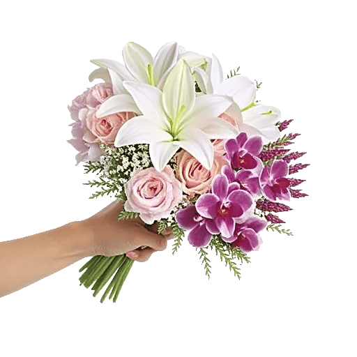 Graceful Lily Display