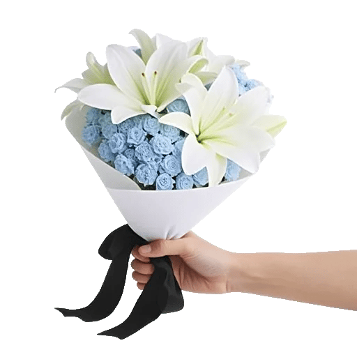 Graceful Lily Display