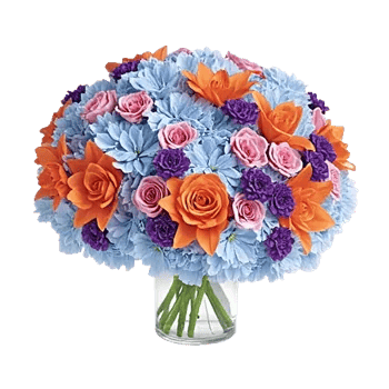 Azure Sky Blooms