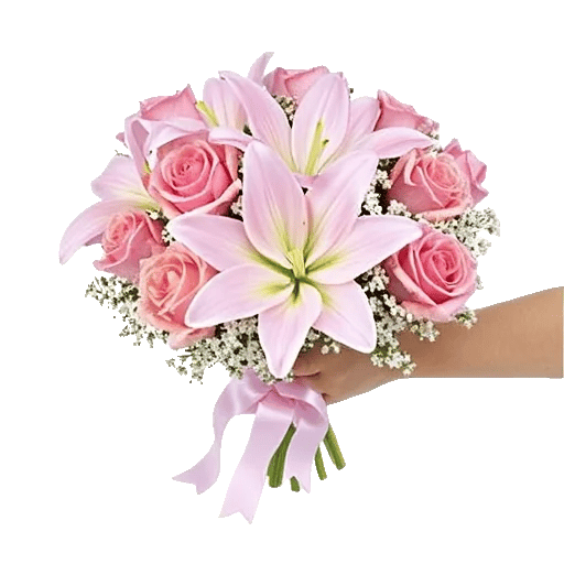 Graceful Lily Display