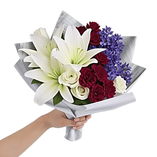 Graceful Lily Display