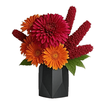 Crimson Blossom Harmony