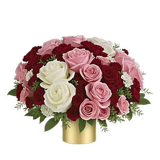 Blush Romantic Centerpiece