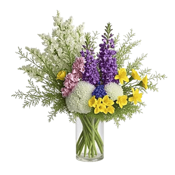 Graceful Lily Display