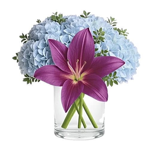 Graceful Lily Display