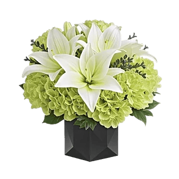 Graceful Lily Display