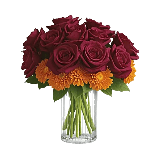 Crimson Blossom Harmony
