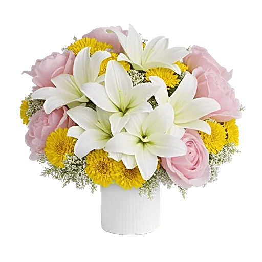 Graceful Lily Display