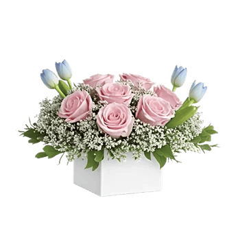 Blush Romantic Centerpiece