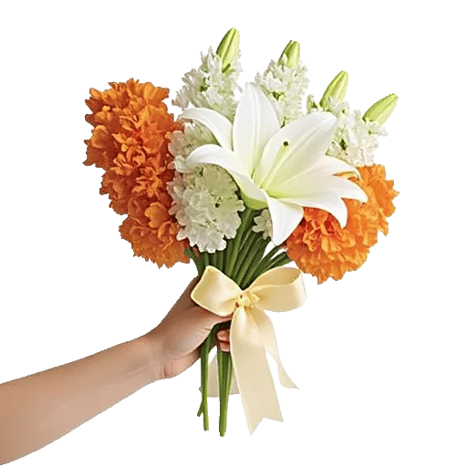 Graceful Lily Display