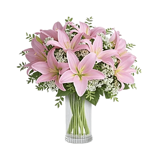 Graceful Lily Display