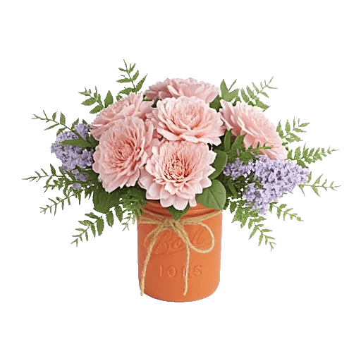 Blush Romantic Centerpiece
