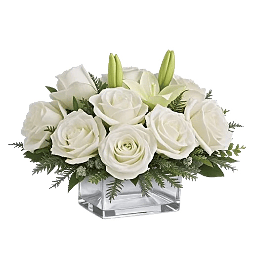 Graceful Lily Display