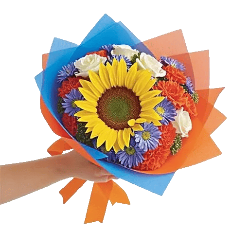 Golden Sunflower Bouquet