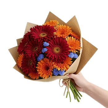 Crimson Blossom Harmony