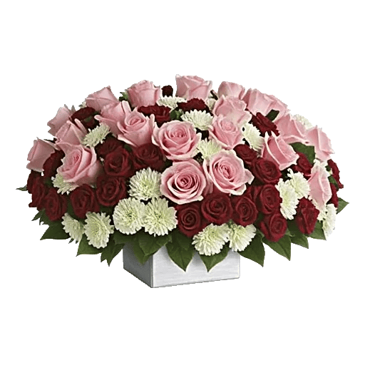 Blush Romantic Centerpiece