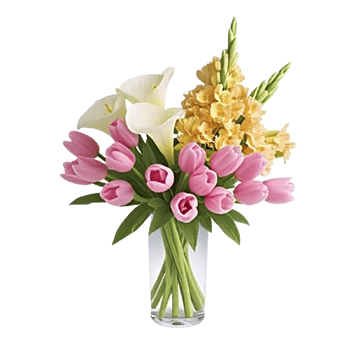 Graceful Lily Display