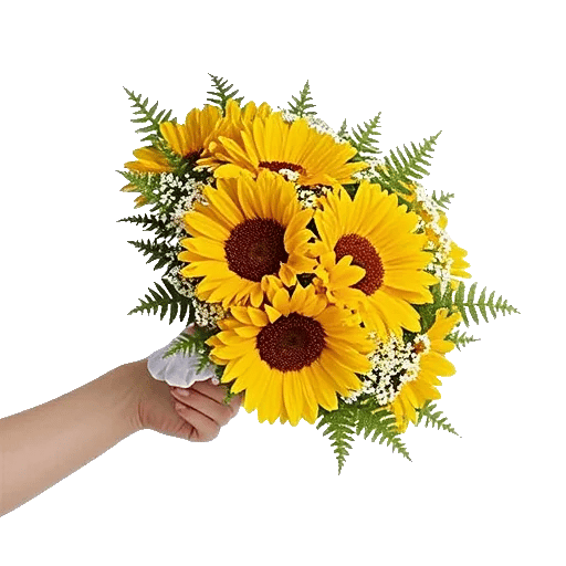 Golden Sunflower Bouquet
