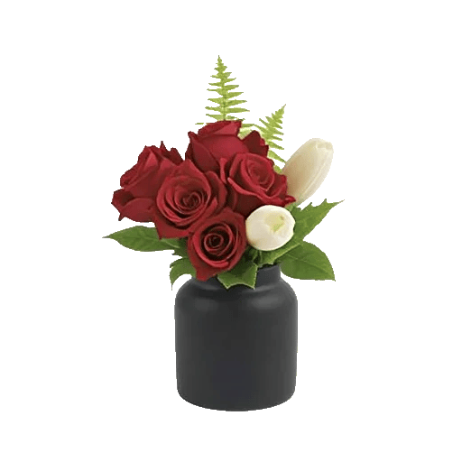 Crimson Blossom Harmony