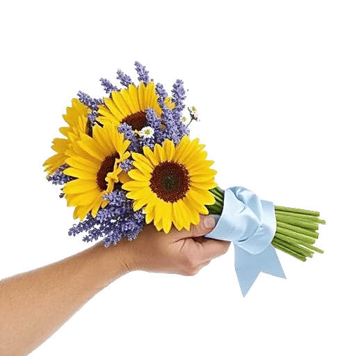 Golden Sunflower Bouquet