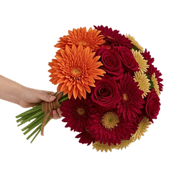 Crimson Blossom Harmony