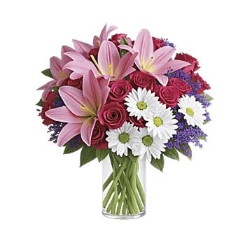 Graceful Lily Display