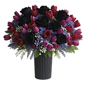Velvet Tulip Display