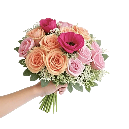 Delicate Petal Cascade