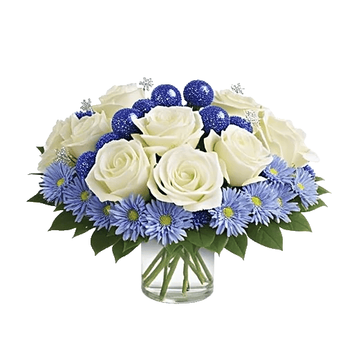 Elegant Blue Roses