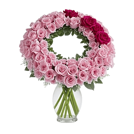 Blush Romantic Centerpiece