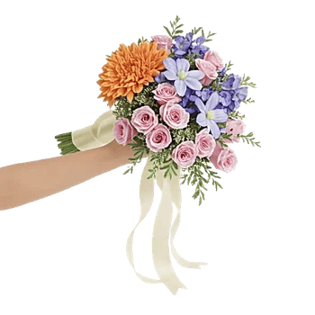 Delicate Petal Cascade