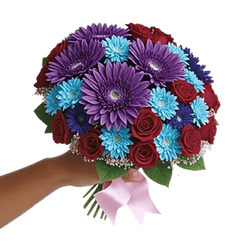 Crimson Blossom Harmony