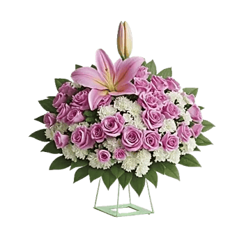 Graceful Lily Display