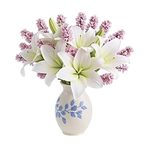 Graceful Lily Display