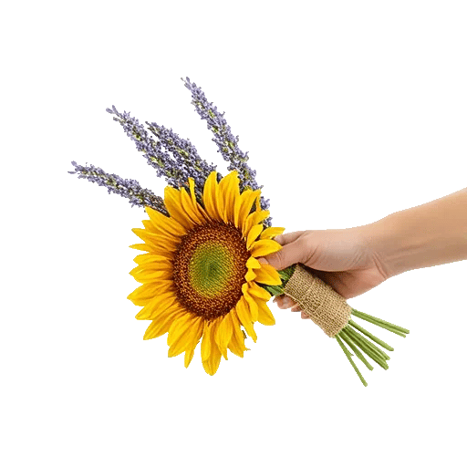 Golden Sunflower Bouquet