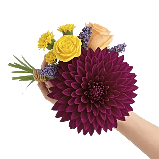 Crimson Blossom Harmony