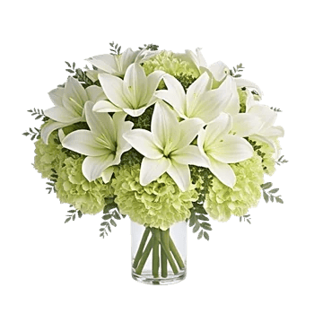 Graceful Lily Display