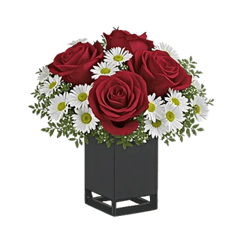 Crimson Blossom Harmony