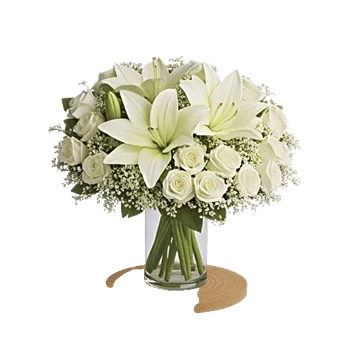 Graceful Lily Display
