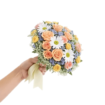 Delicate Petal Cascade