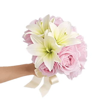 Graceful Lily Display