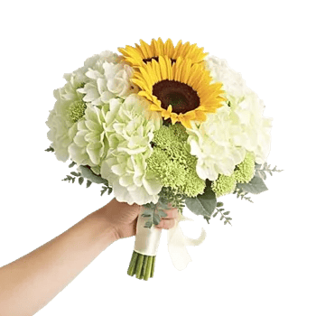 Golden Sunflower Bouquet
