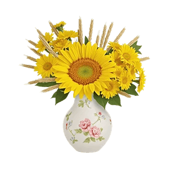 Bright Cheerful Sunflowers