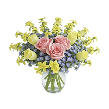 Blush Romantic Centerpiece