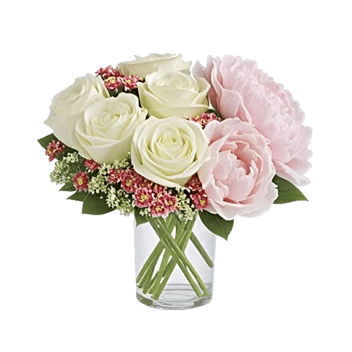 Blush Romantic Centerpiece