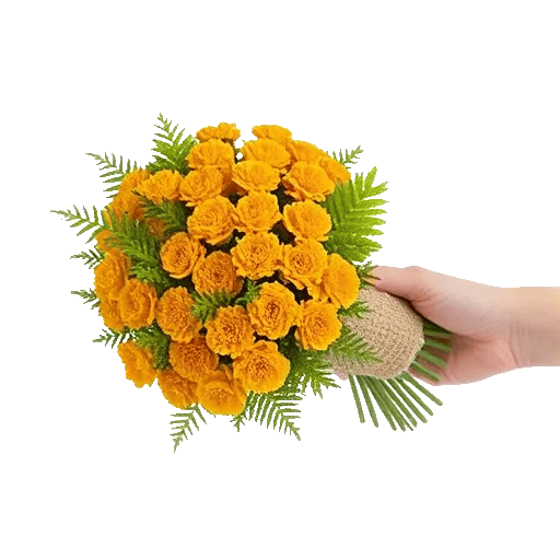 Golden Petal Harmony